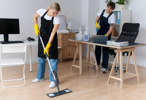 Nettoyage de bureau professionnel à Saint-Maurice-aux-Riches-Hommes