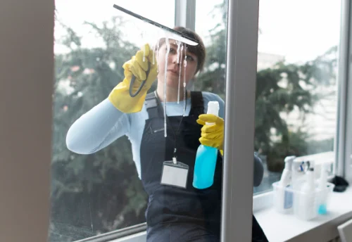 Nettoyage de vitres intérieures et extérieures à Saint-Maurice-aux-Riches-Hommes